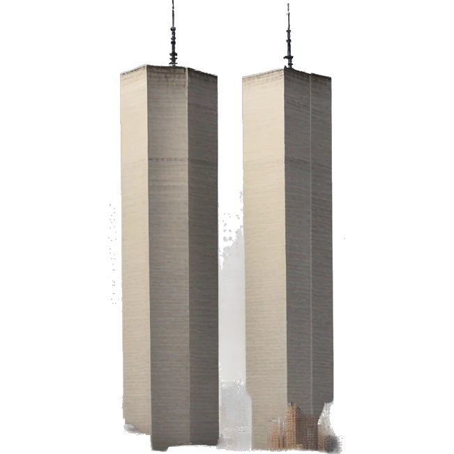 Twin towers emoji