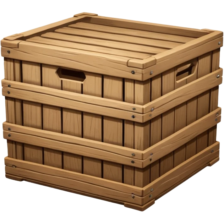 wooden crate emoji