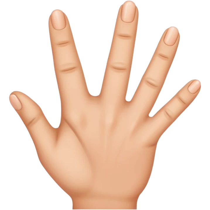 1을 뜻하는 손가락 emoji