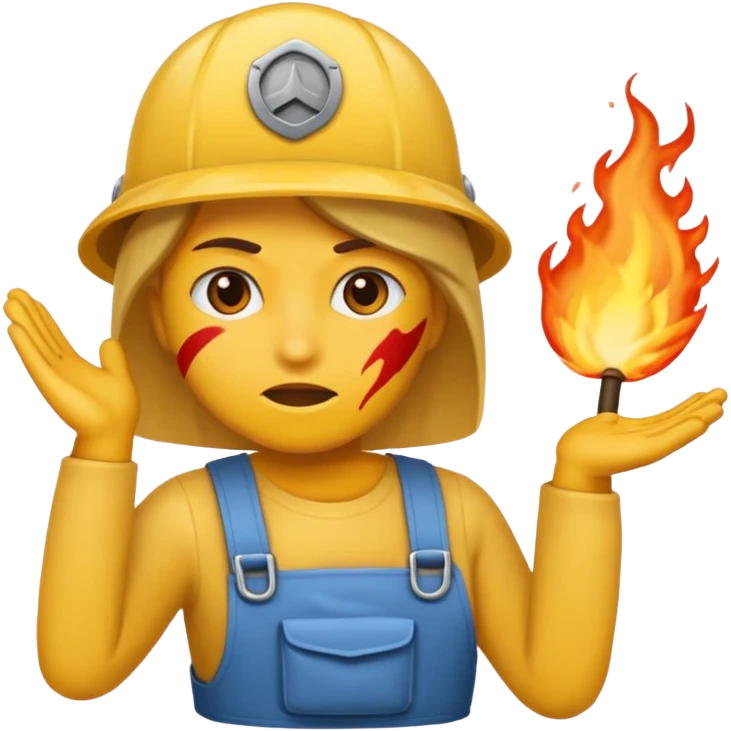 Je veux un emoji représentant adolf Hitler portant une moustache noir et carré rajoute une croix nazi emoji