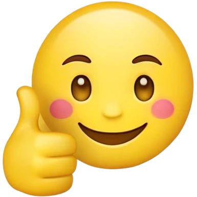 Emoji doing the thumps up  emoji