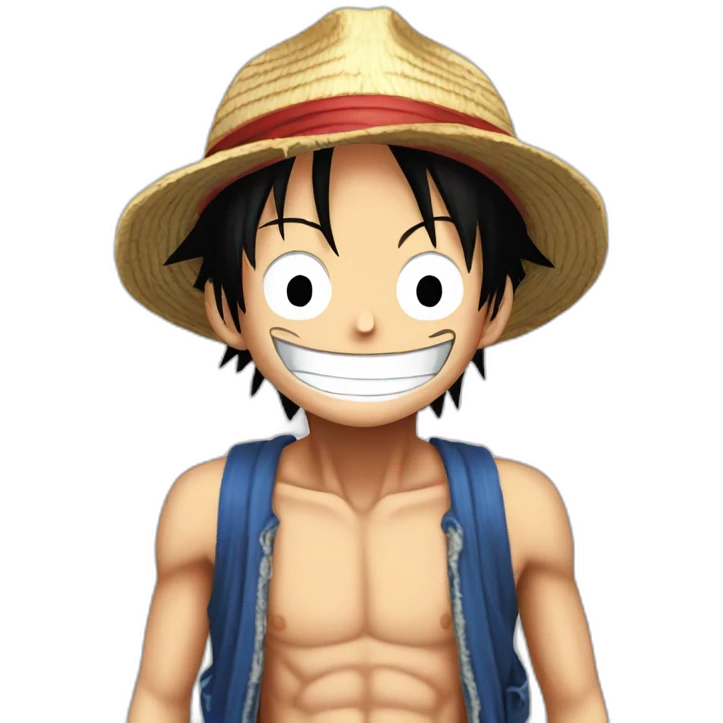 Monkey D Luffy emoji