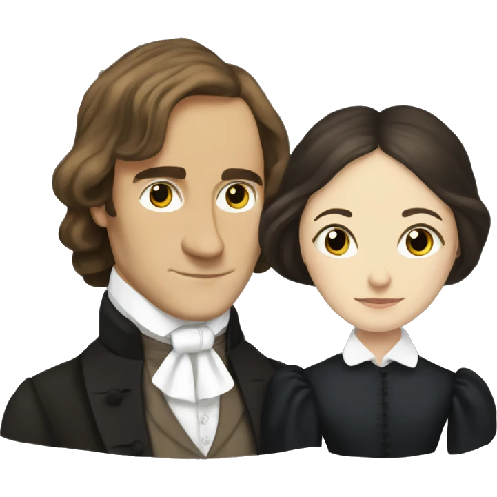 Jane Eyre and mr Rochester emoji
