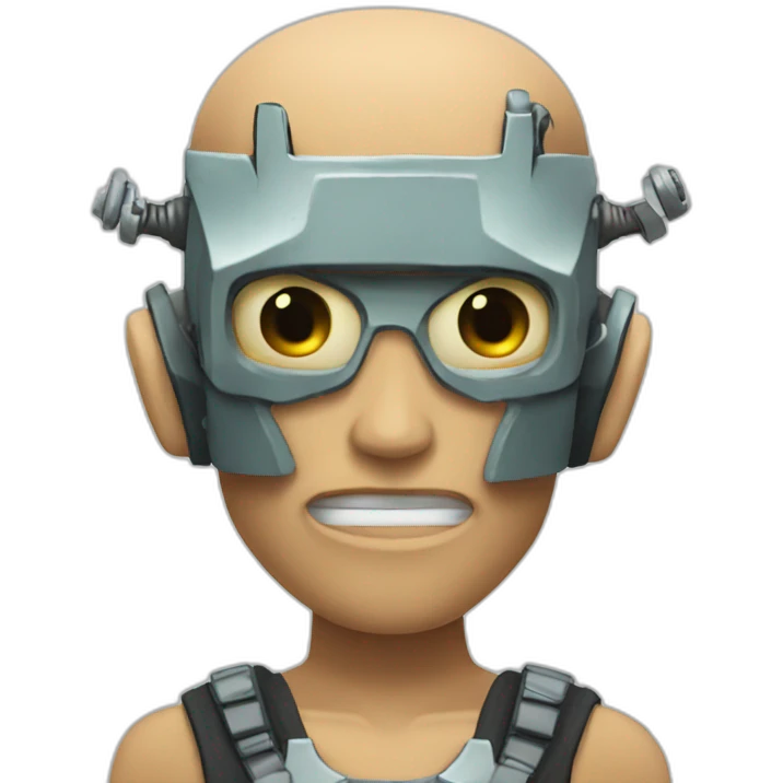 Franky cyborg emoji