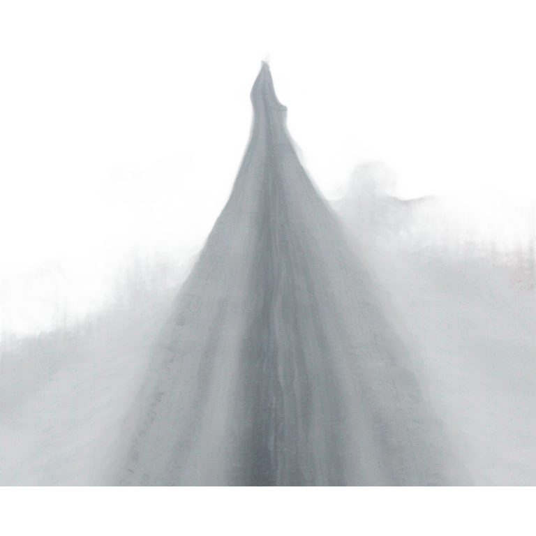 8 inch deep Snow covered country roads  emoji