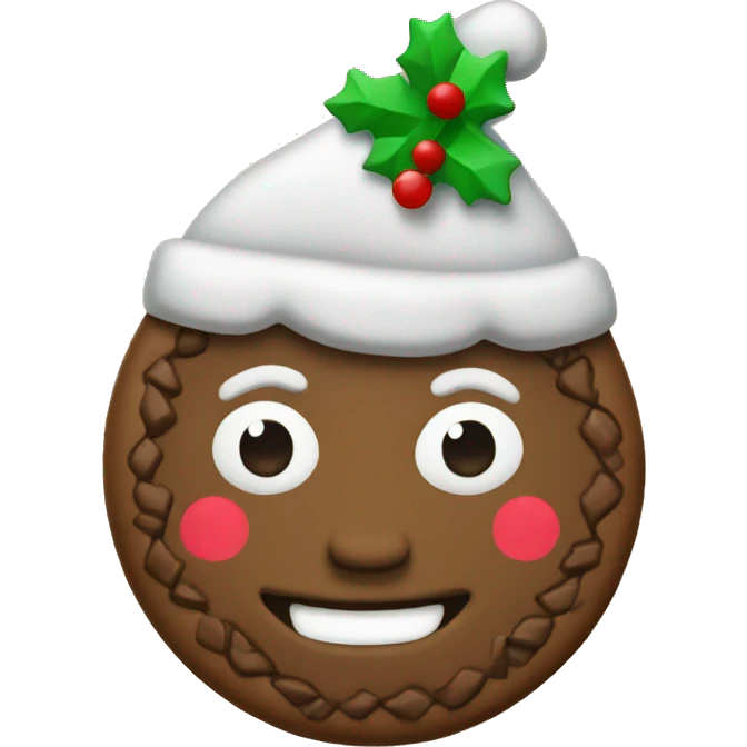 christmas cookie emoji