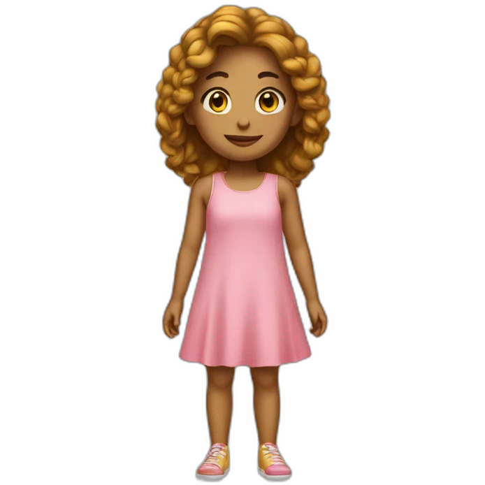 Mini dress girl emoji