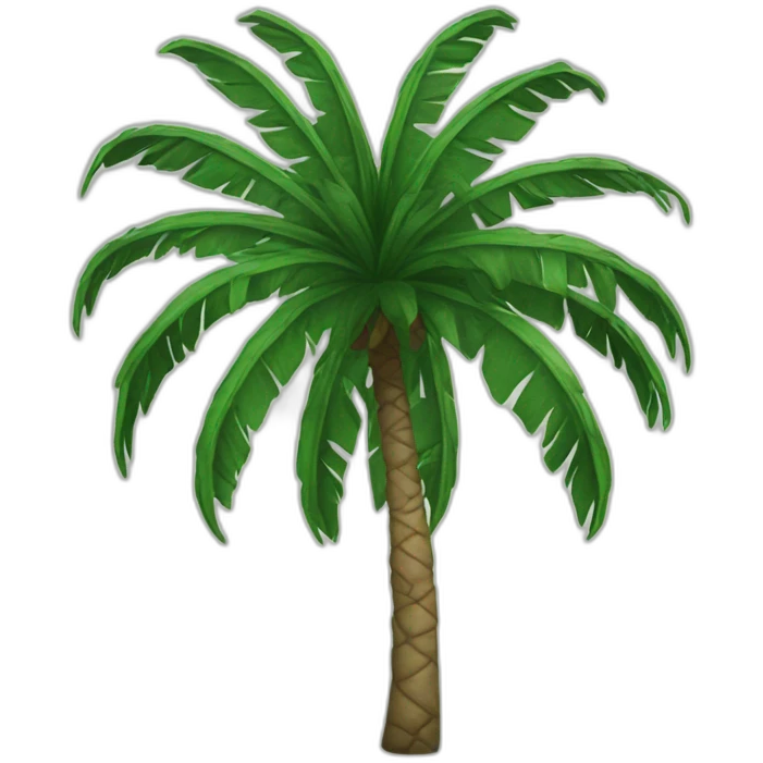 Palmera de cae emoji