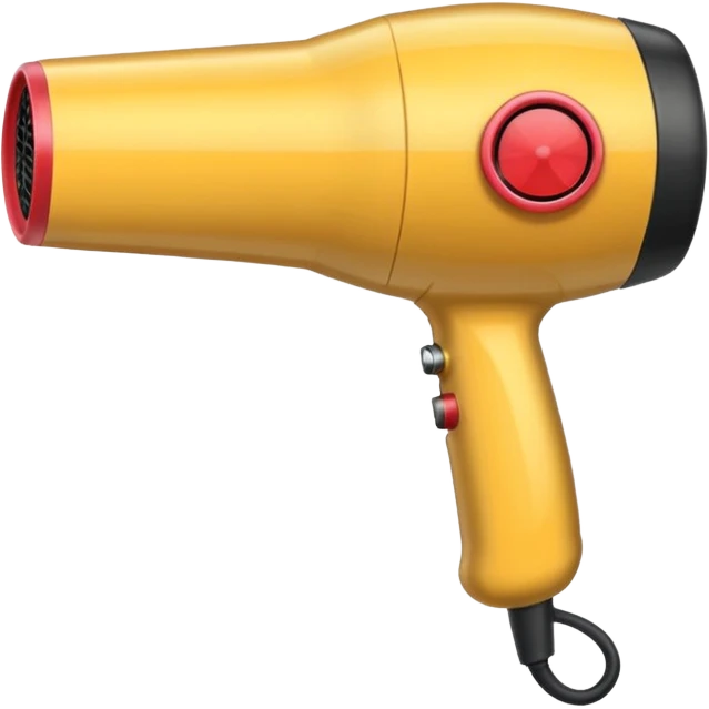hair dryer emoji