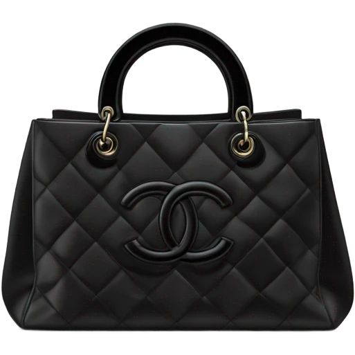 Chanel shopping bag emoji