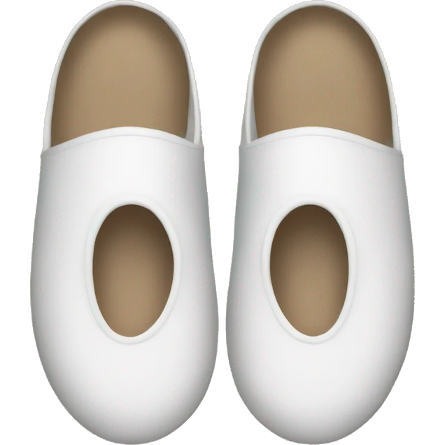 White slippers emoji