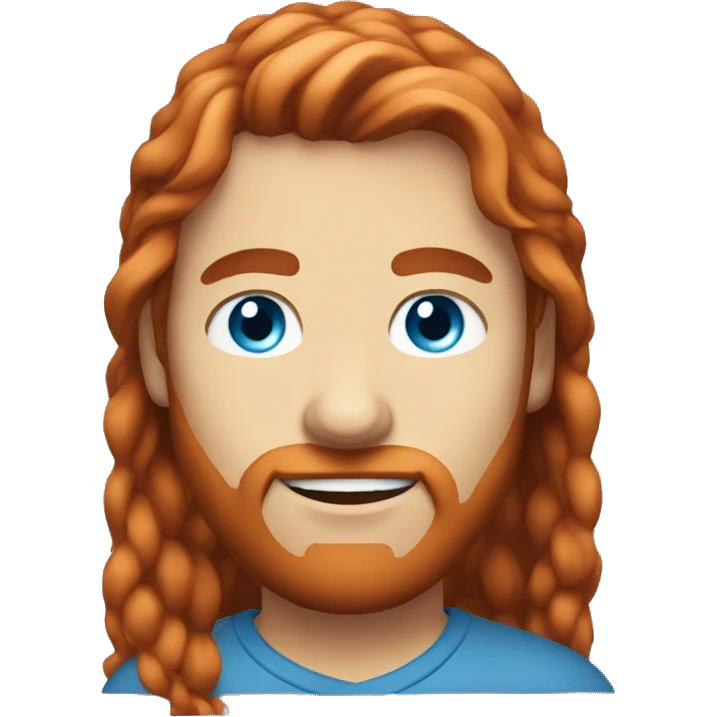 red-long-hair-blue-eyes-designer emoji