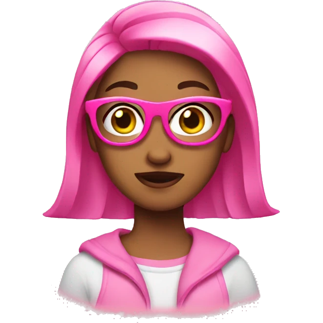 Sassy pink emojis  emoji