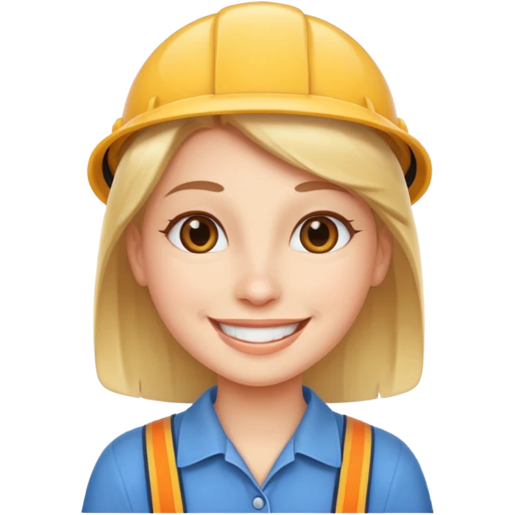 Friendly helper, one person emoji