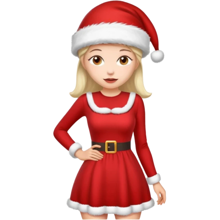 Dommy mommy Santa Clause emoji