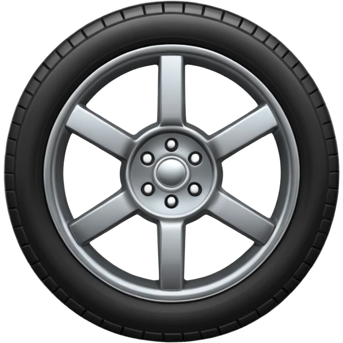 car wheel emoji