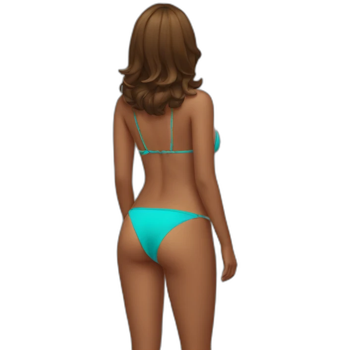 back of bikini emoji