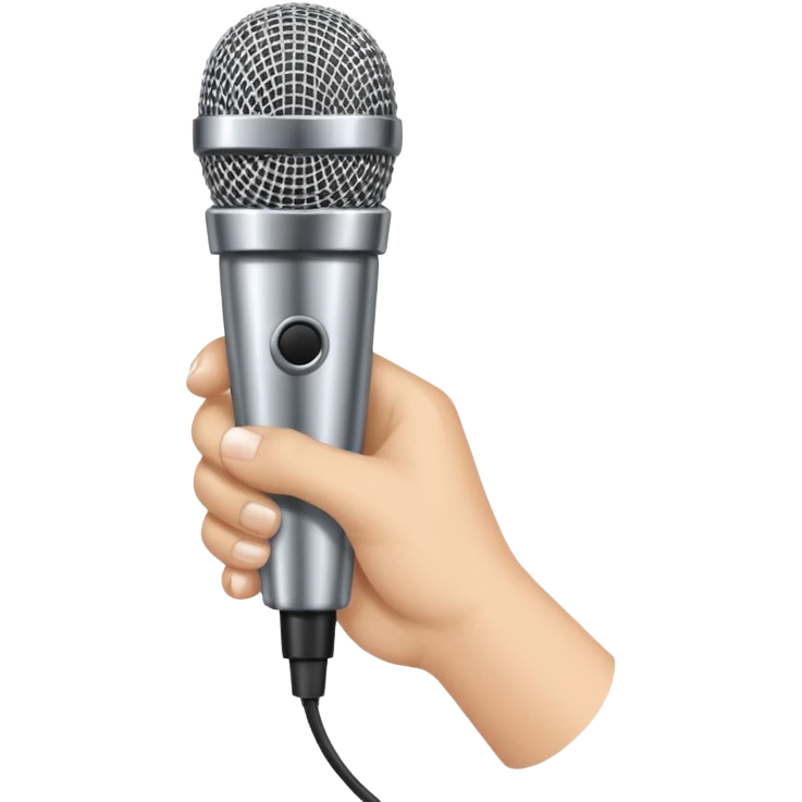 Mic drop emoji
