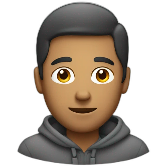 man sitting comfortable on the sofa emoji