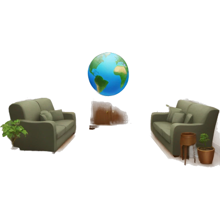 interior of earth emoji
