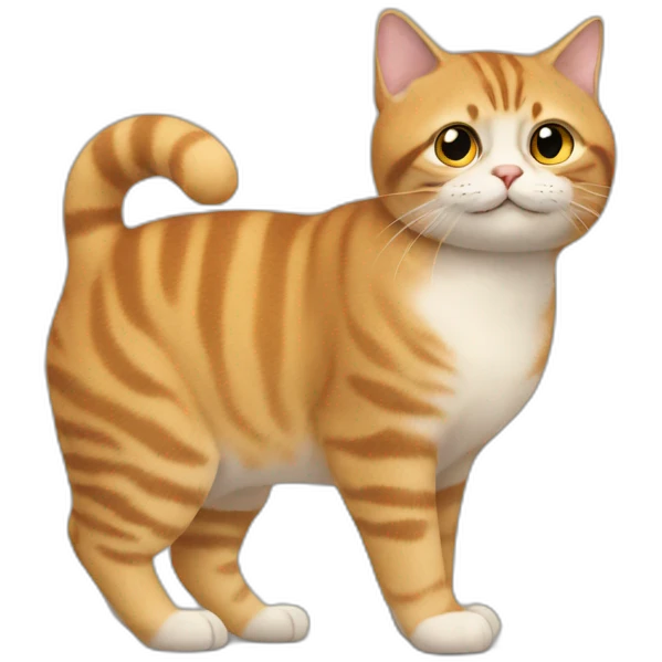Chat dans les bras emoji