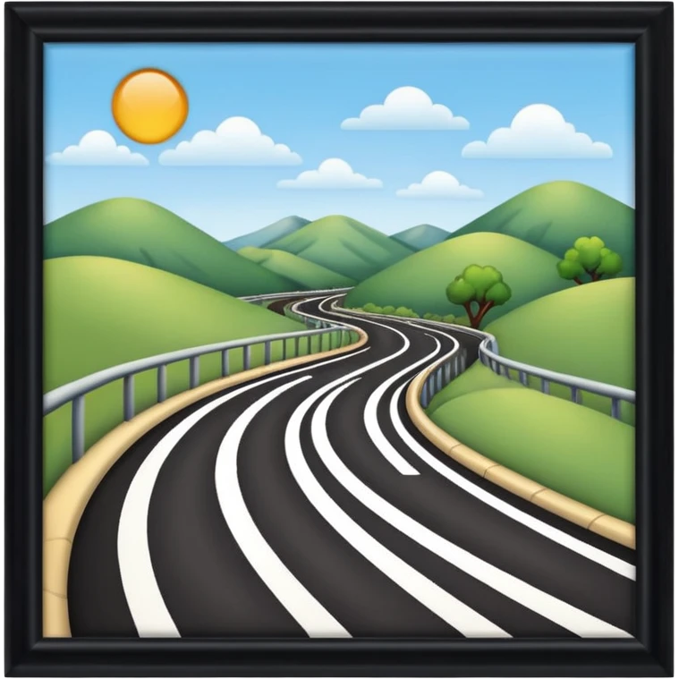CARRETERA sin recuadro  emoji