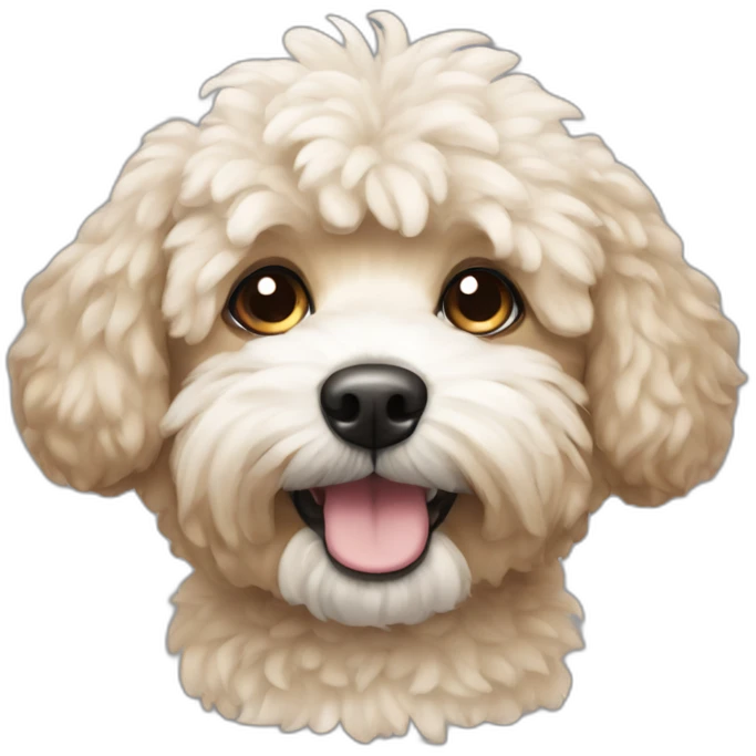 Poochon dog emoji