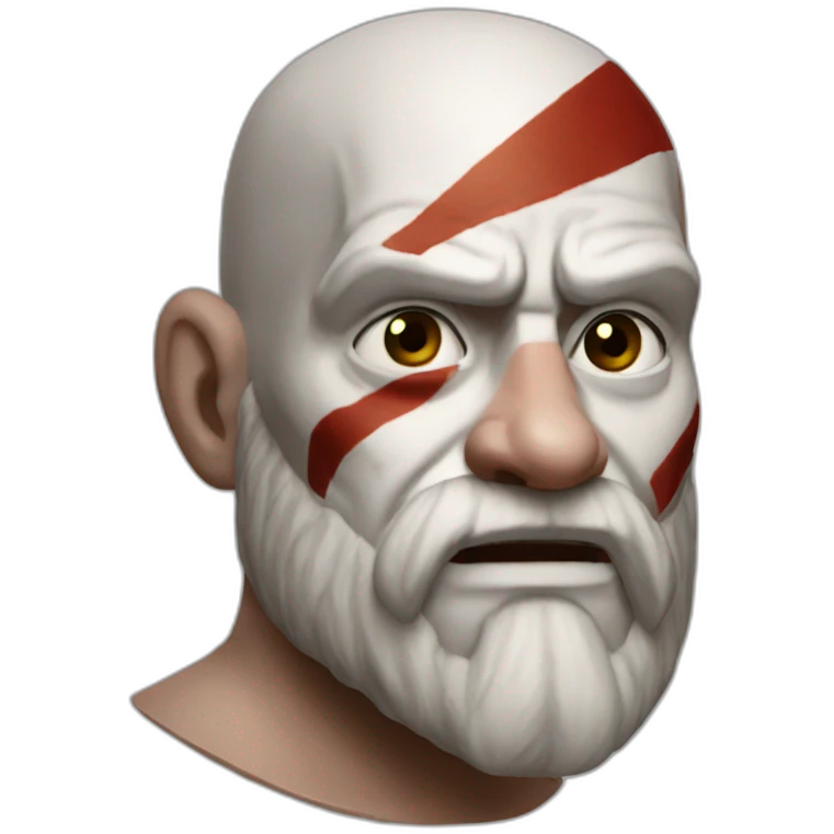 old Kratos emoji