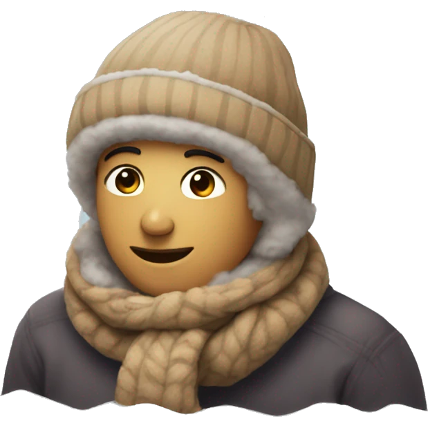 cozy winter emoji