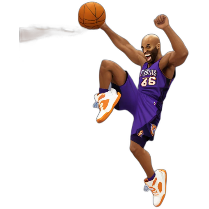 Vince carter dunking emoji