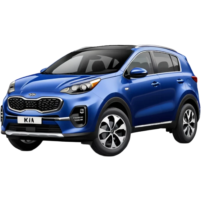 Kia Sportage 2021 darkest blue emoji