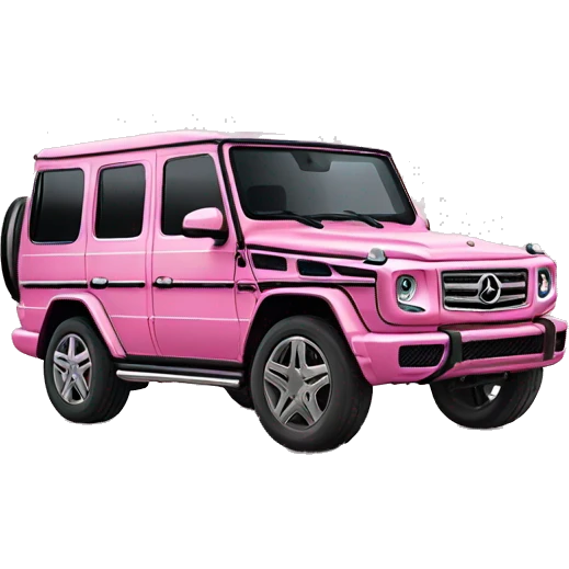 Pink G wagon ￼ emoji