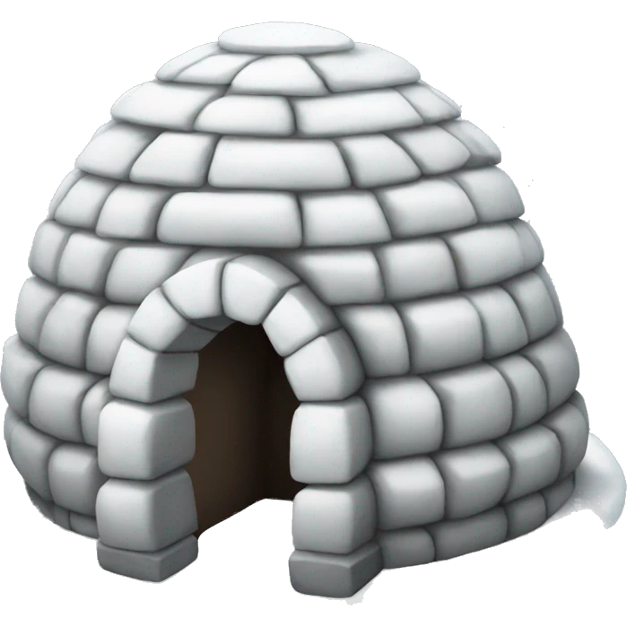 an igloo emoji