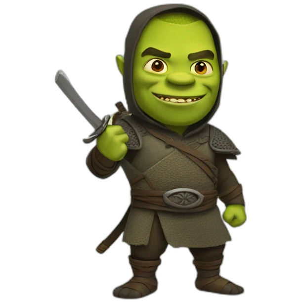 ninja shrek emoji