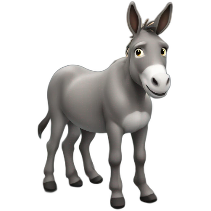 donkey-on-rails emoji