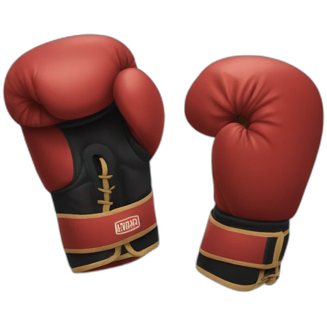 blacks boxing gloves without anything on it emoji