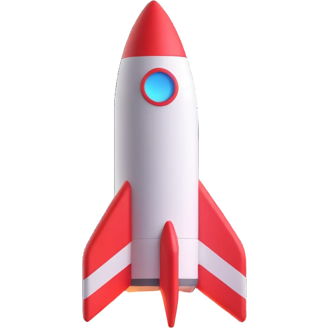Rocket Colour full emoji