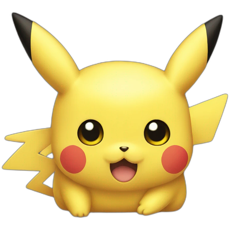 Fat pikachu emoji