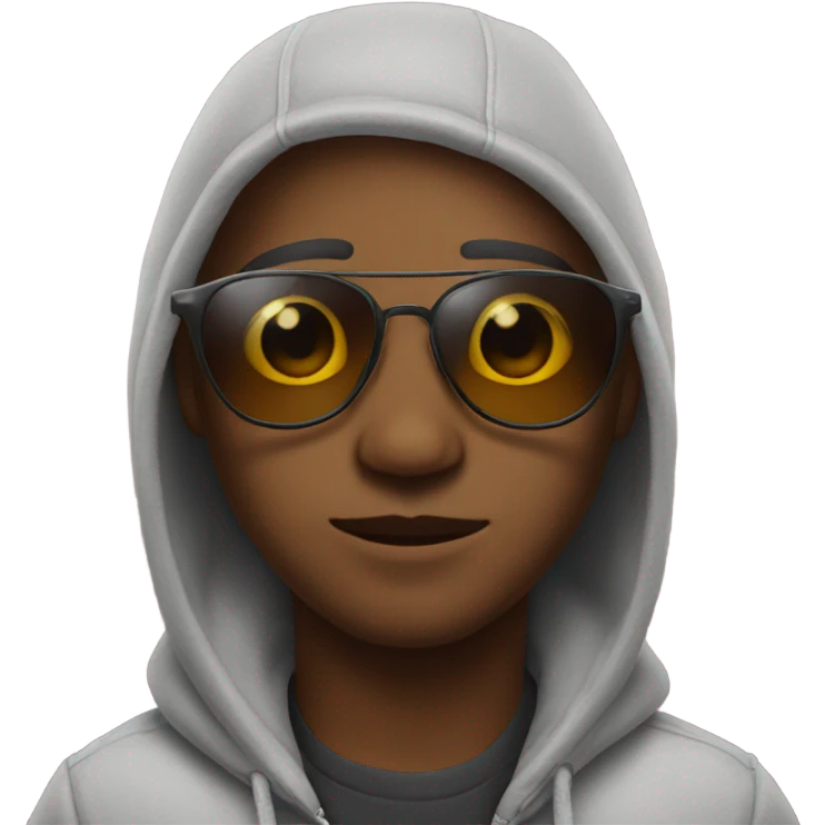 chill vibes with a with shades on emoji