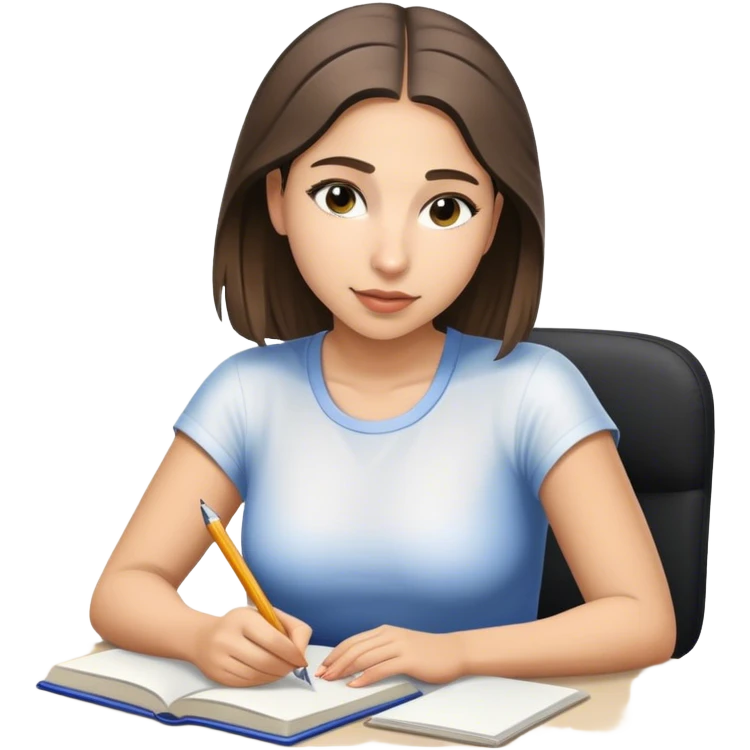 abella danger writing a book emoji