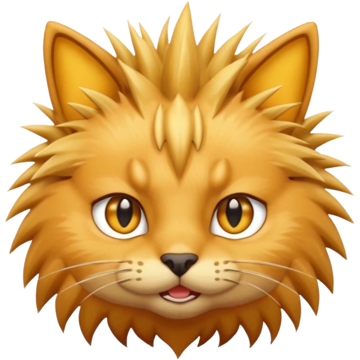 Cat super sayen emoji