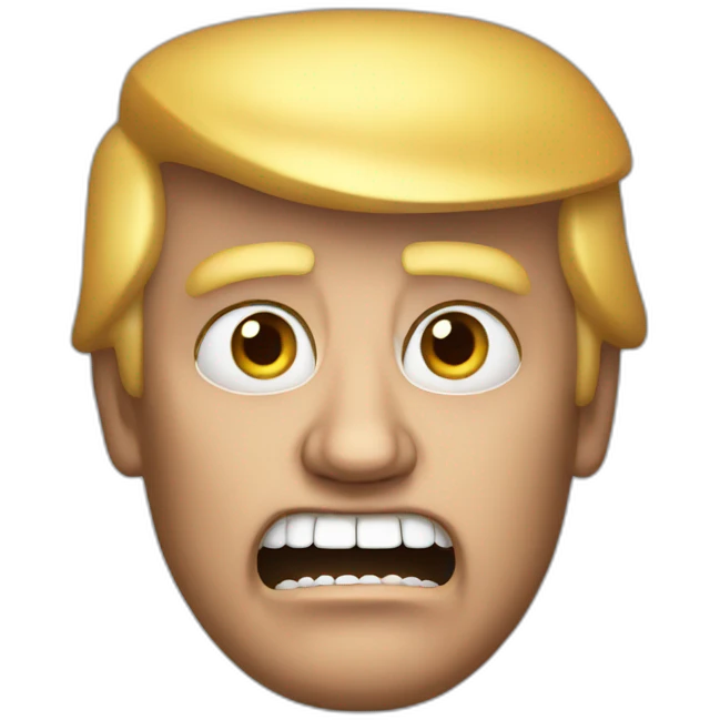 scary donald trump emoji