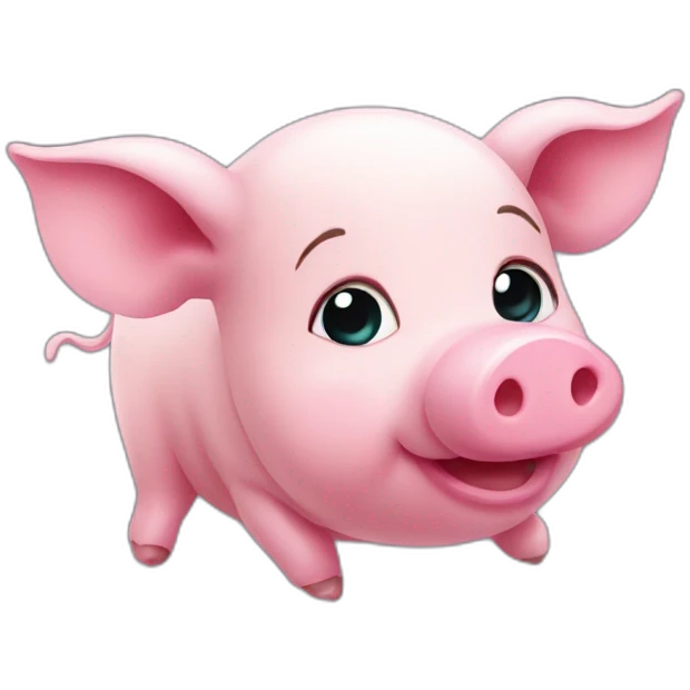 Piglet in the deep ocean emoji