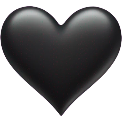 black heart with stars around emoji