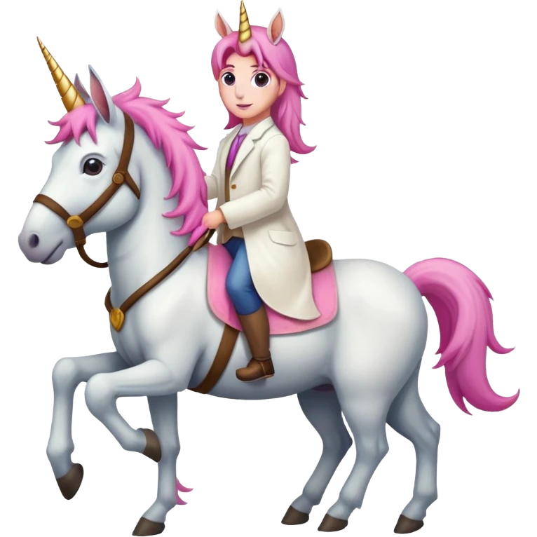 unicorn riding a donkey emoji