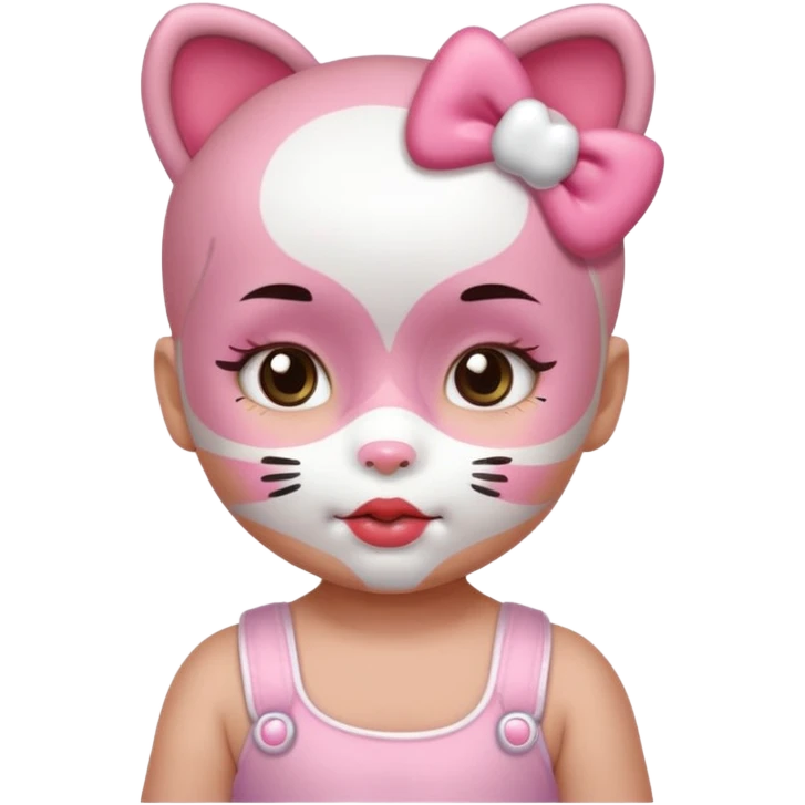 Hello kitty baby emoji