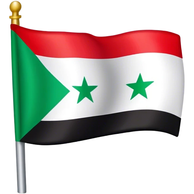 flag of syria emoji