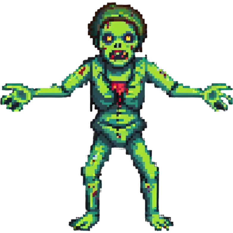 zombie with arms outstretched emoji