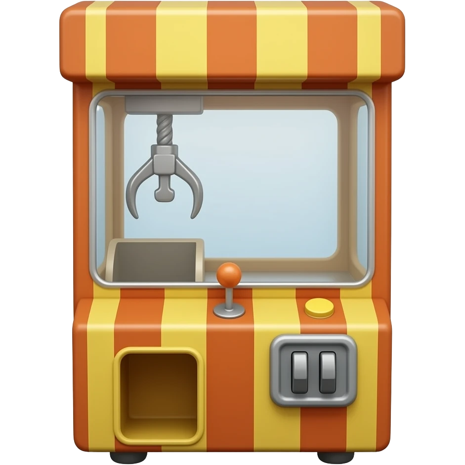 Claw machine grabber emoji