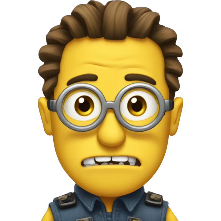 high minion emoji